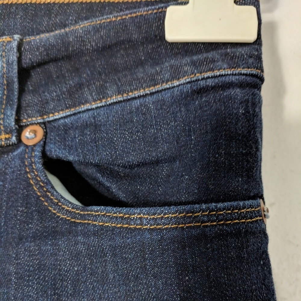 Y2K Super Low Rise J.Brand Pure Flare Dark Wash Jeans - Picture 4 of 6